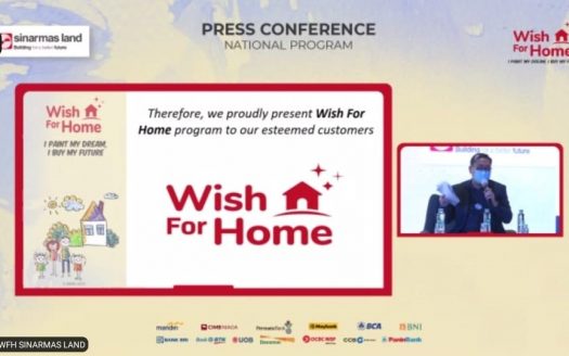 Launching Wish for Home, Program Nasional 2021 oleh Sinar Mas Land